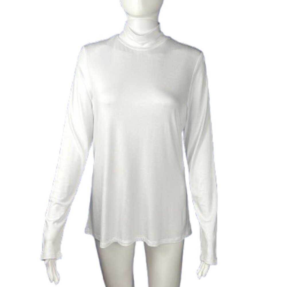 T Tahari Long Sleeve Knit Turtleneck Top, NWOT, Large (10-12)